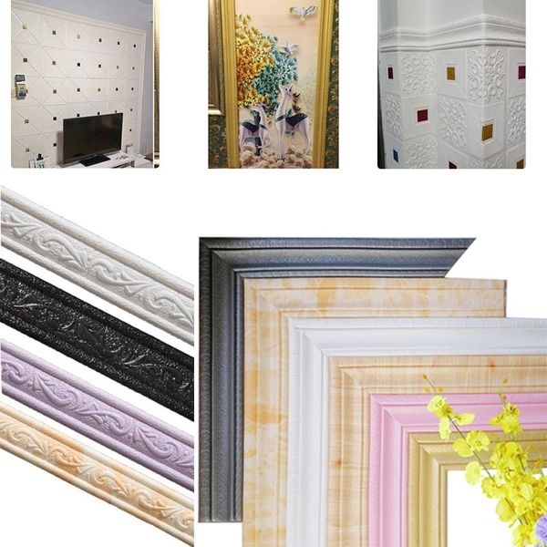 wall stickers 3d foam edge strip self adhesive waterproof baseboard corner waist line sticker wallpaper border home decorations
wall stickers 3d foam edge strip self adhesive waterproof baseboard corner waist line sticker wallpaper border home decorations