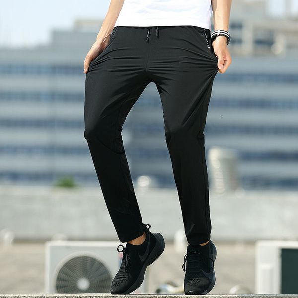 ice side men summer dunne shared rights casual youth stretch trend korean elastic sports broek, Black
ice side men summer dunne shared rights casual youth stretch trend korean elastic sports broek, Black