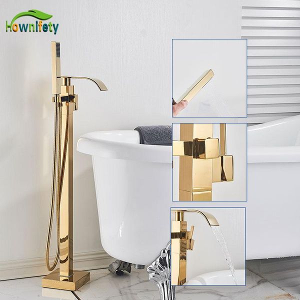 golden bathroom tub mixer tap faucet standiing floor faucet abs plastic hand shower waterfall floor stand bath tub
golden bathroom tub mixer tap faucet standiing floor faucet abs plastic hand shower waterfall floor stand bath tub