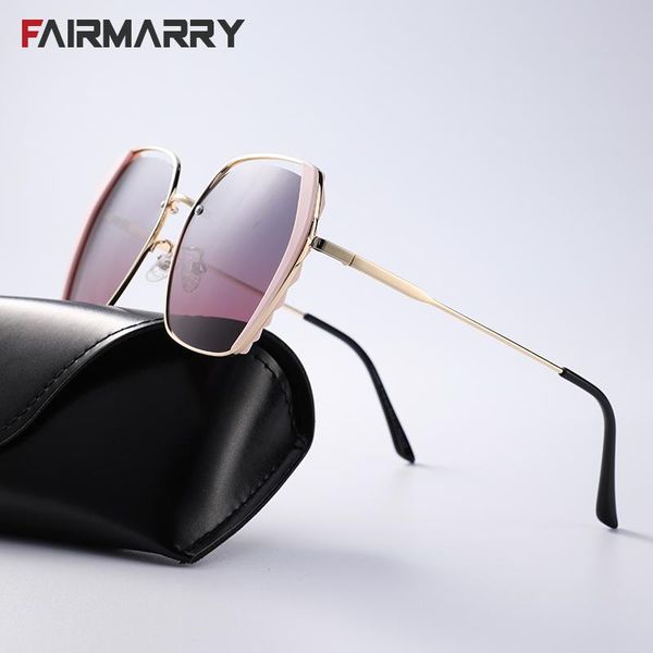 sunglasses fairmarry butterfly shape polarized for women hollow alloy frame sun glasses elegant pink gradient lens eyewear, White;black
sunglasses fairmarry butterfly shape polarized for women hollow alloy frame sun glasses elegant pink gradient lens eyewear, White;black