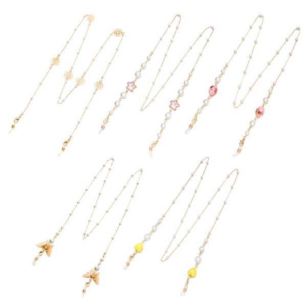 sunglasses frames vintage pearl glasses chain necklace strap reading lanyards anti slip hanging neck, Silver
sunglasses frames vintage pearl glasses chain necklace strap reading lanyards anti slip hanging neck, Silver