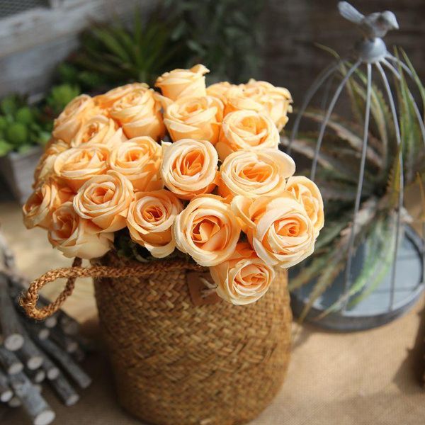 10pcs 6 head rose artificial flowers silk flowers floral latex real touch rose decor wedding bouquet home party design
10pcs 6 head rose artificial flowers silk flowers floral latex real touch rose decor wedding bouquet home party design