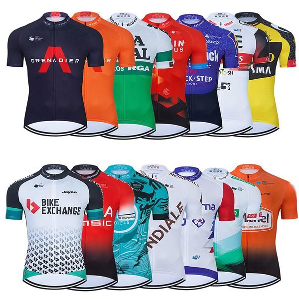 racing jackets 2021 summer mens team cycling jersey mtb uniform mountain bike clothing quick dry bicycle clothes short maillot, Black;red
racing jackets 2021 summer mens team cycling jersey mtb uniform mountain bike clothing quick dry bicycle clothes short maillot, Black;red