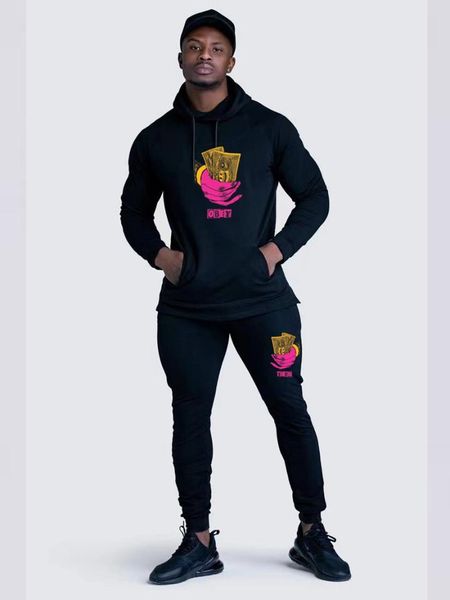 jogging clothing fashion hooded sweater men's suit money letter printing comfortable casual sports, Black;red
jogging clothing fashion hooded sweater men's suit money letter printing comfortable casual sports, Black;red