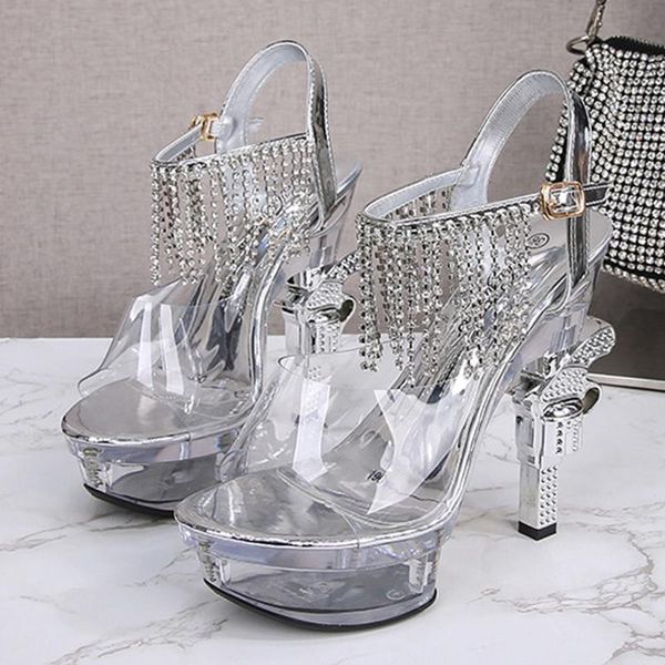 women' summer open head high heel sandals ladies office party large size shoes 2021 sandals block high heels, Black
women' summer open head high heel sandals ladies office party large size shoes 2021 sandals block high heels, Black