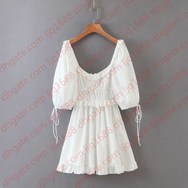 women lace trimming party evening dresses 2021 new vintage square neck frence style puff sleeve casual short dress summer mini dress, Black;gray
women lace trimming party evening dresses 2021 new vintage square neck frence style puff sleeve casual short dress summer mini dress, Black;gray