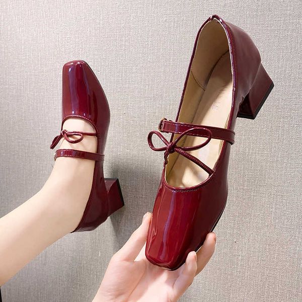 rimocy fashion buckle bow square heel pumps women patent leather toe mary jane shoes woman red elegant wedding 210528, Black
rimocy fashion buckle bow square heel pumps women patent leather toe mary jane shoes woman red elegant wedding 210528, Black