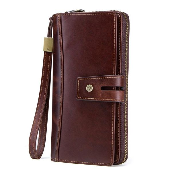wallets men long wallet genuine leather with card holders male clutch zipper coin purse for cell phone business luxury purses, Red;black
wallets men long wallet genuine leather with card holders male clutch zipper coin purse for cell phone business luxury purses, Red;black