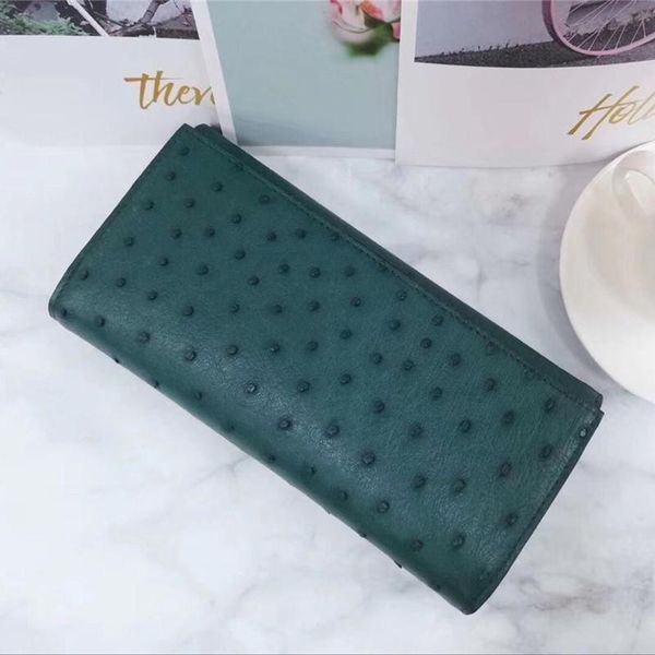 wallets authentic real ostrich skin women long bifold wallet lady blackish green clutch purse genuine exotic leather female card holders, Red;black
wallets authentic real ostrich skin women long bifold wallet lady blackish green clutch purse genuine exotic leather female card holders, Red;black