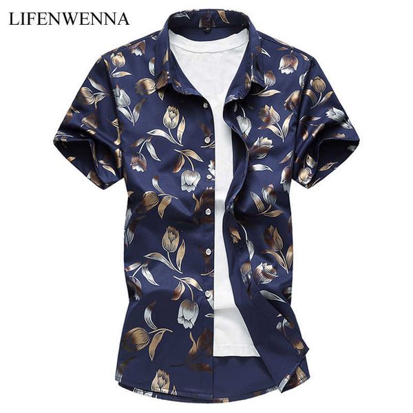 summer fashion men's shirt slim fit men short sleeve printing shirts mens clothing trend casual mens flower shirts -7xl 210528, White;black
summer fashion men's shirt slim fit men short sleeve printing shirts mens clothing trend casual mens flower shirts -7xl 210528, White;black