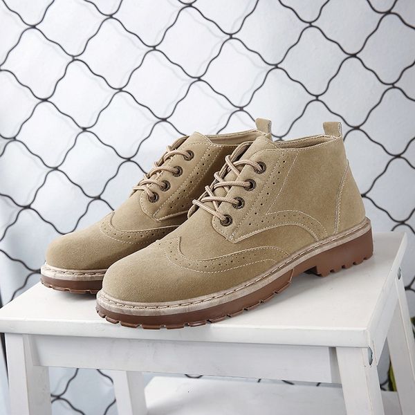 men's boots autumn leather ankle fashionable lace up to of vintage shoes cvb56 ve4s, Black
men's boots autumn leather ankle fashionable lace up to of vintage shoes cvb56 ve4s, Black