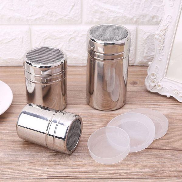 storage bottles & jars 41xb stainless steel mesh flour sifter icing sugar salt dredger chocolate powder shaker 3 sizes
storage bottles & jars 41xb stainless steel mesh flour sifter icing sugar salt dredger chocolate powder shaker 3 sizes
