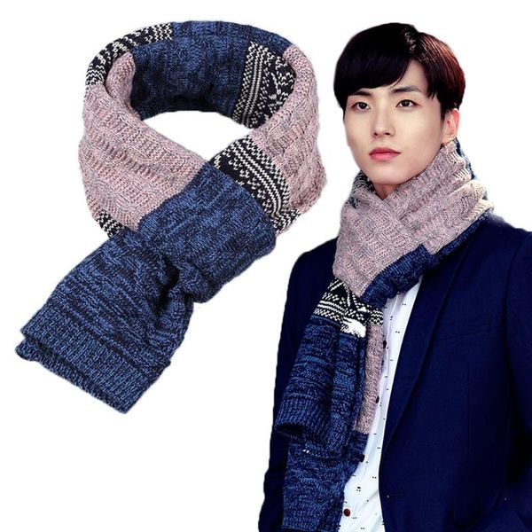 scarves winter autumn warm men scarf fashion casual shawl wrap muffler geometric gentleman soft knit male accessories, Blue;gray
scarves winter autumn warm men scarf fashion casual shawl wrap muffler geometric gentleman soft knit male accessories, Blue;gray