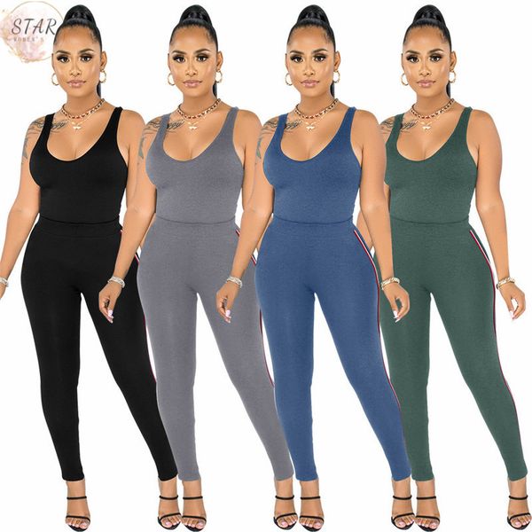 2021 new 2 piece women vest crop and pants sets solid bodycon stretch sport joggers tracksuit matching set wholesale dropshipping ze8t, Black
2021 new 2 piece women vest crop and pants sets solid bodycon stretch sport joggers tracksuit matching set wholesale dropshipping ze8t, Black