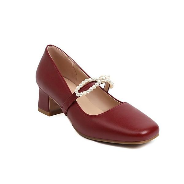 dress shoes big size square head single ladies high heels women woman pumps, Black
dress shoes big size square head single ladies high heels women woman pumps, Black