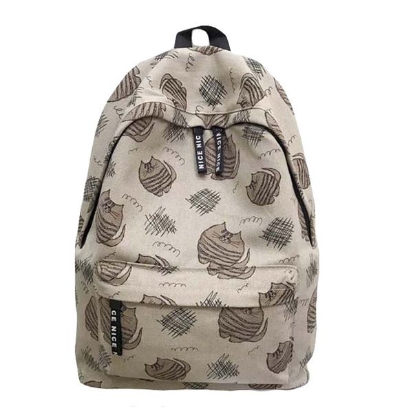 cute cat printing backpack kawaii bag schoolbag backpack canvas travel rucksacks cartoon school bags for teenage girls
cute cat printing backpack kawaii bag schoolbag backpack canvas travel rucksacks cartoon school bags for teenage girls