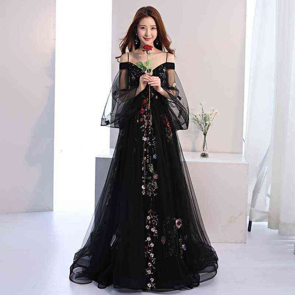 prom luxury boutique occasion dresses 2021 summer korean elegant one shoulder suspender black long banquet slim tuxedo
prom luxury boutique occasion dresses 2021 summer korean elegant one shoulder suspender black long banquet slim tuxedo