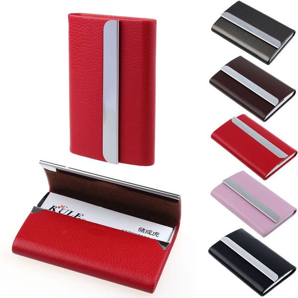 luruxy leather business credit card name id card holder case wallet credit card holder leather bag passport cover holder, Red;black
luruxy leather business credit card name id card holder case wallet credit card holder leather bag passport cover holder, Red;black