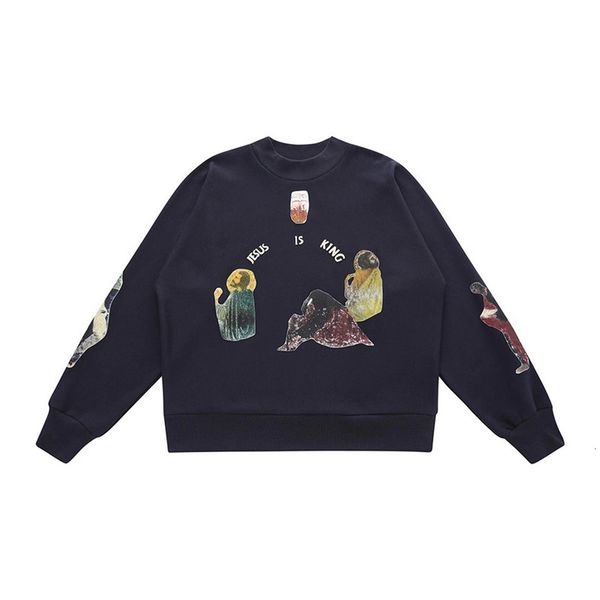 2021 new jesus is king crewneck sweatshirts men women sunday foaming printing service kanye west hoodie xxxtentacion clothes on, Black
2021 new jesus is king crewneck sweatshirts men women sunday foaming printing service kanye west hoodie xxxtentacion clothes on, Black