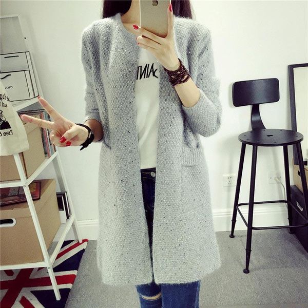 women's sweaters women sweater 2021 female cardigan soft handle basic knitting coat autumn winter stretch knitwear, White;black
women's sweaters women sweater 2021 female cardigan soft handle basic knitting coat autumn winter stretch knitwear, White;black