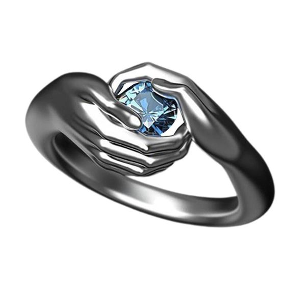 wedding rings 2021 hands hugging blue gemstone glossy creative love couple forever finger hand hug ring for women men fashion jewelry, Slivery;golden
wedding rings 2021 hands hugging blue gemstone glossy creative love couple forever finger hand hug ring for women men fashion jewelry, Slivery;golden