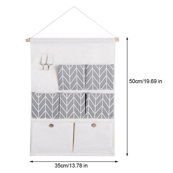 hanging baskets 7 pockets cotton linen wall storage bags door pouch bedroom home office organizer
hanging baskets 7 pockets cotton linen wall storage bags door pouch bedroom home office organizer