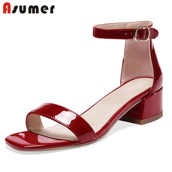 dress shoes asumer 2021 arrive women sandals patent leather buckle summer high heels comfortable casual beach woman, Black
dress shoes asumer 2021 arrive women sandals patent leather buckle summer high heels comfortable casual beach woman, Black