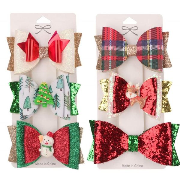 hair accessories ncmama 3pcs/set christmas bows for girls kids halloween clips hairpins fashion party headwear, Slivery;white
hair accessories ncmama 3pcs/set christmas bows for girls kids halloween clips hairpins fashion party headwear, Slivery;white