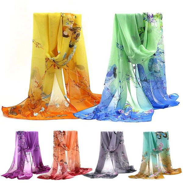 scarves 160cm x 50cm women magpie flower print hijab long wrap ladies shawl spring summer silk chiffon scarf, Blue;gray
scarves 160cm x 50cm women magpie flower print hijab long wrap ladies shawl spring summer silk chiffon scarf, Blue;gray