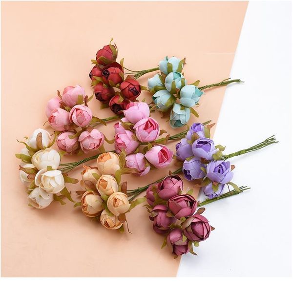 6pcs bouquet multicolor silk roses bouquet vases for home decor wedding decorative flowers wholesale christmas wreath s qylyey
6pcs bouquet multicolor silk roses bouquet vases for home decor wedding decorative flowers wholesale christmas wreath s qylyey