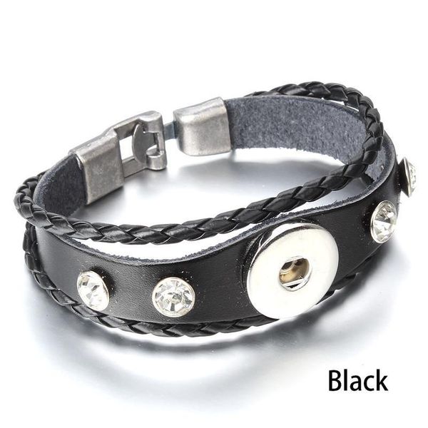 snap button bracelet bangle snap leather bracelet retro handmade braided leather bracelet fit 18mm snap buttons jllanz, Golden;silver
snap button bracelet bangle snap leather bracelet retro handmade braided leather bracelet fit 18mm snap buttons jllanz, Golden;silver