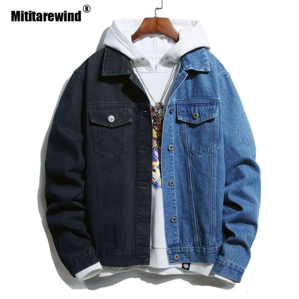 men's jackets 2021 spring denim jacket men korean clothes patchwork color casual streetwear autumn windbreaker cowboy coat, Black;brown
men's jackets 2021 spring denim jacket men korean clothes patchwork color casual streetwear autumn windbreaker cowboy coat, Black;brown