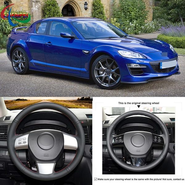 steering wheel covers diy hand-stitched non-slip durable cover for 6 09-10 8 11-15 cx-9 07-09 car interior decoration
steering wheel covers diy hand-stitched non-slip durable cover for 6 09-10 8 11-15 cx-9 07-09 car interior decoration