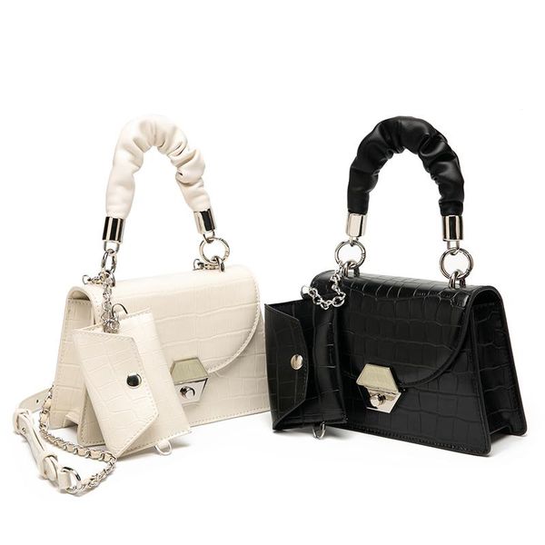 2021 new spring/summer preppy white/black alligator print luxury ladies handbag stylish large volume elegant girl cross-body bag
2021 new spring/summer preppy white/black alligator print luxury ladies handbag stylish large volume elegant girl cross-body bag