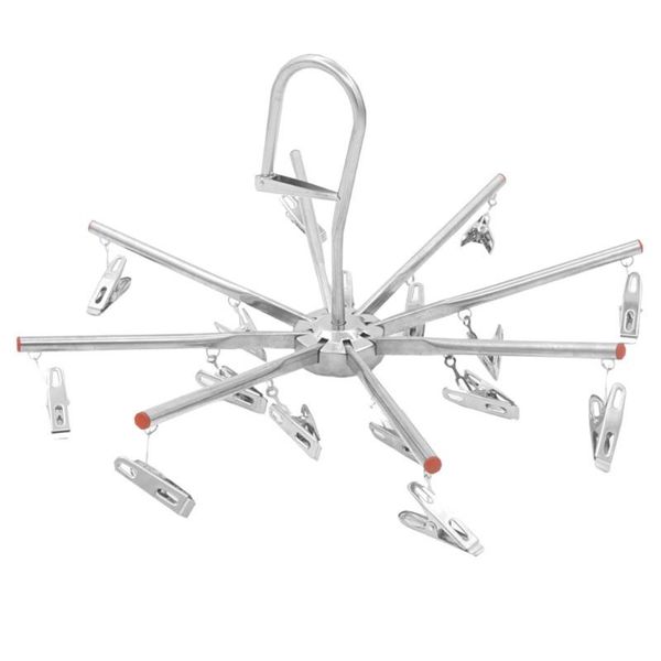 hangers & racks foldable clothespin 16 clips stainless steel underwear sock dryer laundry rack flat head clothes hanging strong grip clip
hangers & racks foldable clothespin 16 clips stainless steel underwear sock dryer laundry rack flat head clothes hanging strong grip clip