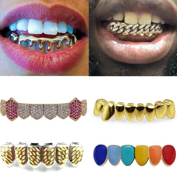 fashion 18k gold braces punk hip hop multicolor diamond custom bottom teeth grillz dental mouth fang grills tooth cap vampire rapper umipj, Black
fashion 18k gold braces punk hip hop multicolor diamond custom bottom teeth grillz dental mouth fang grills tooth cap vampire rapper umipj, Black