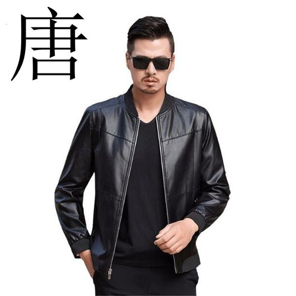 tang cool brand men 2021 spring autumn high-quality pu coats overcoat male casual slim fit leather jacket owaw, Black
tang cool brand men 2021 spring autumn high-quality pu coats overcoat male casual slim fit leather jacket owaw, Black