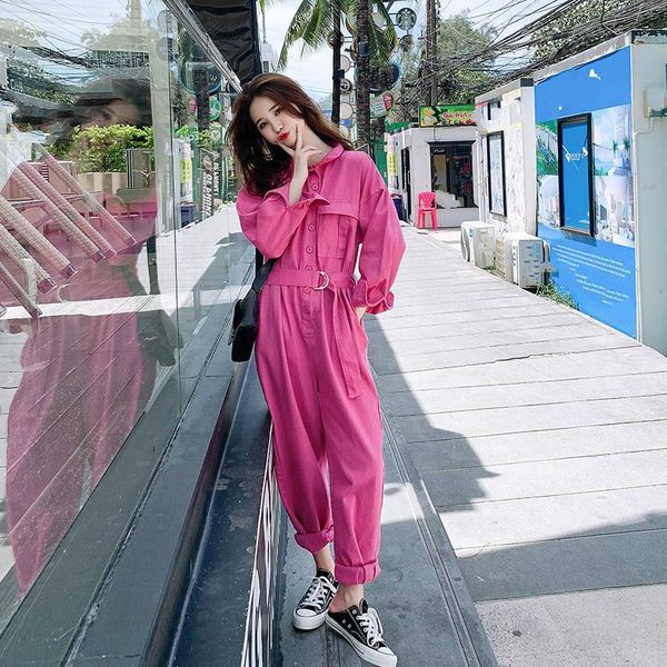 women's jumpsuits & rompers joinyouth 2021 spring women demin long sleeve safari style playsuits belt slim waist bf jeans bodysuits 583, Black;white
women's jumpsuits & rompers joinyouth 2021 spring women demin long sleeve safari style playsuits belt slim waist bf jeans bodysuits 583, Black;white