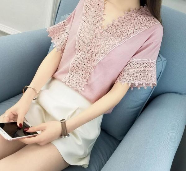 women's blouses & shirts summer women solid casual lace hollow out white ol blusas
women's blouses & shirts summer women solid casual lace hollow out white ol blusas