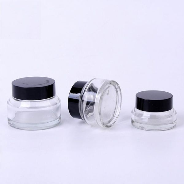 5pcs 15g/30g/50g empty clear glass refillable bottles lip jar travel face cream pot lotion vials amber cosmetic containers
5pcs 15g/30g/50g empty clear glass refillable bottles lip jar travel face cream pot lotion vials amber cosmetic containers