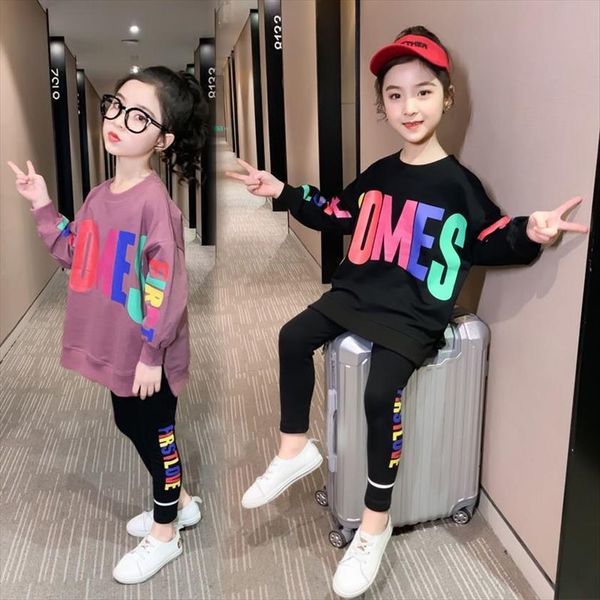autumn winter girls clothes letters t shirt tracksuit loose hoodie leggings stretch pants 4 5 6 7 8 9 10, White
autumn winter girls clothes letters t shirt tracksuit loose hoodie leggings stretch pants 4 5 6 7 8 9 10, White