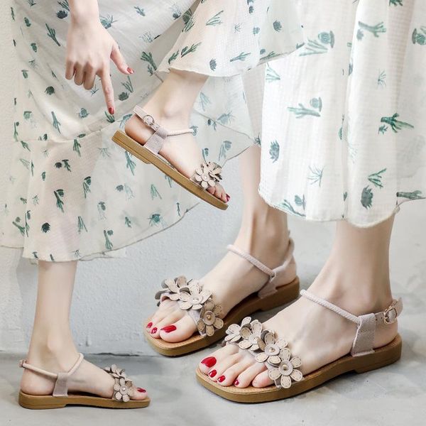 2021 women sandals summer new flat sandals ladies cute flower comfort retro beach casual fashion ladies plus size sandal, Black
2021 women sandals summer new flat sandals ladies cute flower comfort retro beach casual fashion ladies plus size sandal, Black