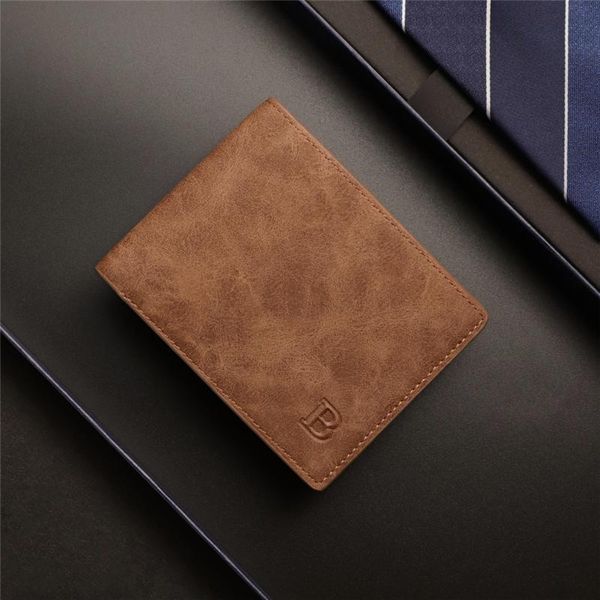 purdored 1 pc vintage men short wallet soft leather small card holder wallets man dollar price slim thin wallet with coin purse, Red;black
purdored 1 pc vintage men short wallet soft leather small card holder wallets man dollar price slim thin wallet with coin purse, Red;black
