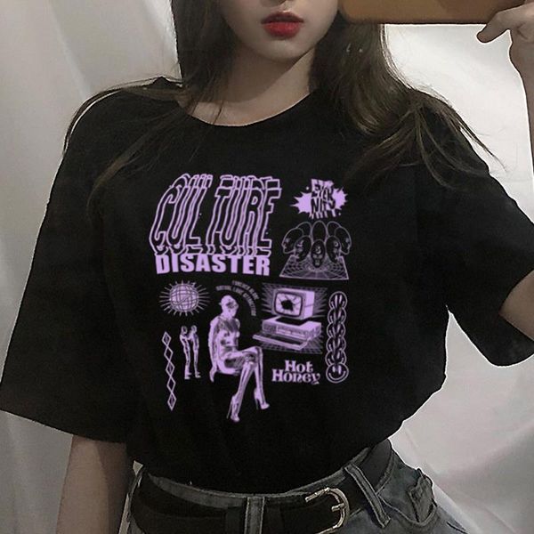 graffiti print casual harajuk female's tshirts vaporwave short sleeve t shirt hiphop summer women t-shirt streetwear, White
graffiti print casual harajuk female's tshirts vaporwave short sleeve t shirt hiphop summer women t-shirt streetwear, White
