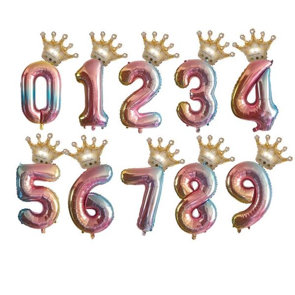 large 32inch helium air digit figure big crown number foil balloon birthday party decorations kids
large 32inch helium air digit figure big crown number foil balloon birthday party decorations kids
