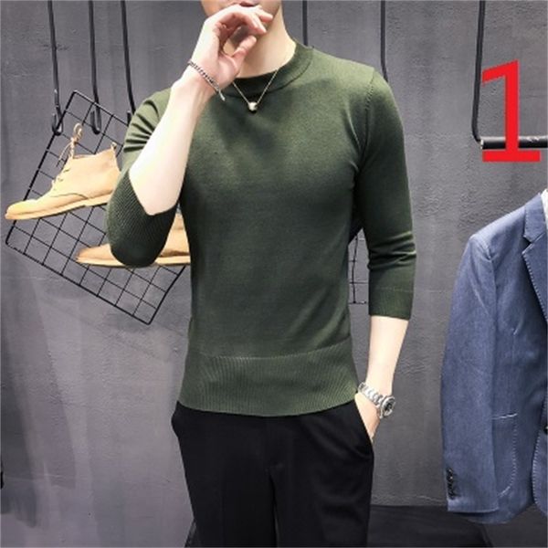 2021 new men's long-sleeved t-shirt autumn cotton korean version the trend of embroidery and self-cultivation cvxj, White;black
2021 new men's long-sleeved t-shirt autumn cotton korean version the trend of embroidery and self-cultivation cvxj, White;black