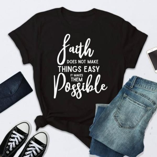 faith possible letter print t shirt women short sleeve o neck loose tshirt 2021 summer women tee shirt camisetas mujer, White
faith possible letter print t shirt women short sleeve o neck loose tshirt 2021 summer women tee shirt camisetas mujer, White
