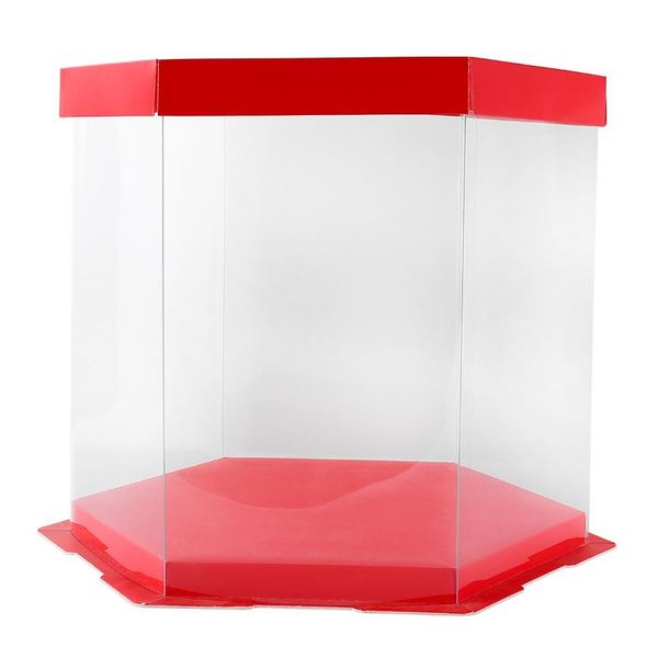 gift wrap 1 pc hexagon prismatic cake box transparent plastic storage container
gift wrap 1 pc hexagon prismatic cake box transparent plastic storage container