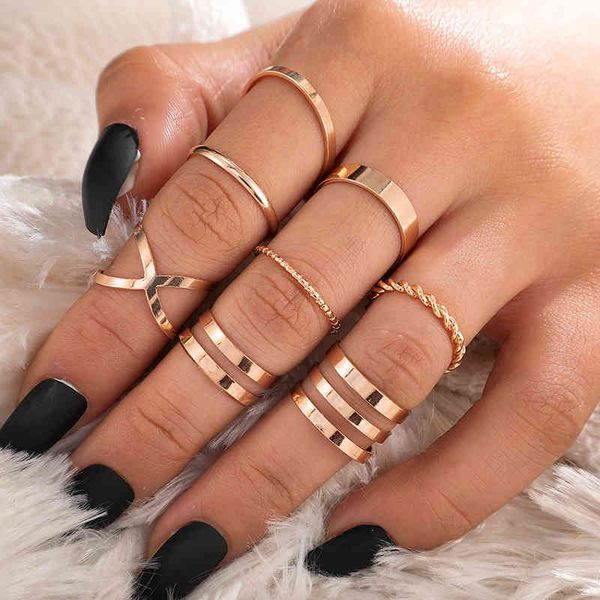 ring lats punk gold round hollow geometric rings set for women girls fashion cross twist open joint ring female jewelry, Silver
ring lats punk gold round hollow geometric rings set for women girls fashion cross twist open joint ring female jewelry, Silver