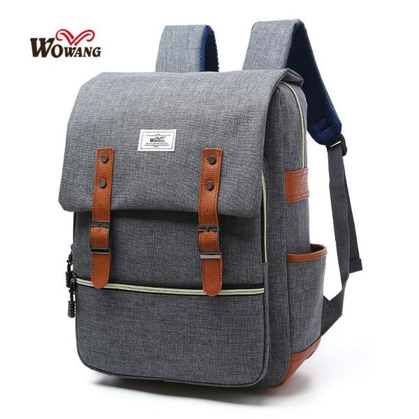 backpack student bag leisure nylon computer unisex